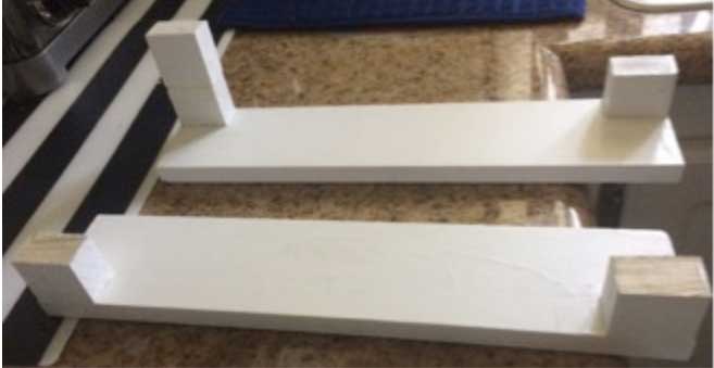 DIY Cutting Board Plate Rack - Down Shiloh Road