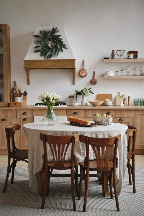 large kitchen dining area 